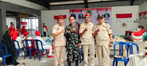 HUT Ke-81 RI, Koramil Ciputat Perkuat Komsos dan Hormati Veteran