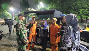 Koramil Matraman Bersama Komduk Perkuat Kamtibmas Lewat Patroli Keliling