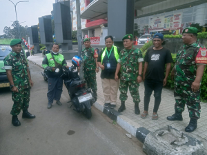Koramil 01/Tangerang Gelar Patroli Wilayah Antisipasi Gangguan Kamtibmas