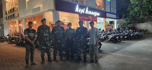 Koramil Cibodas dan Pamulang Bersinergi Patroli Malam Jaga Kamtibmas