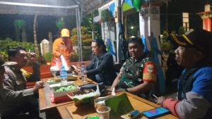 Koramil Cakung dan Komduk Perkuat Patroli Jaga Kamtibmas