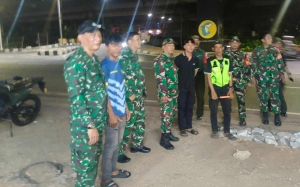 Koramil Duren Sawit dan Komduk Patroli Malam Antisipasi Tawuran