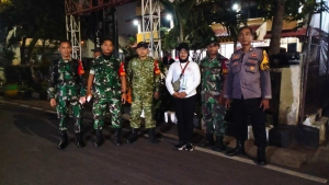 Koramil Jatinegara dan Komduk Perkuat Siskamling Cegah Gangguan Kamtibmas