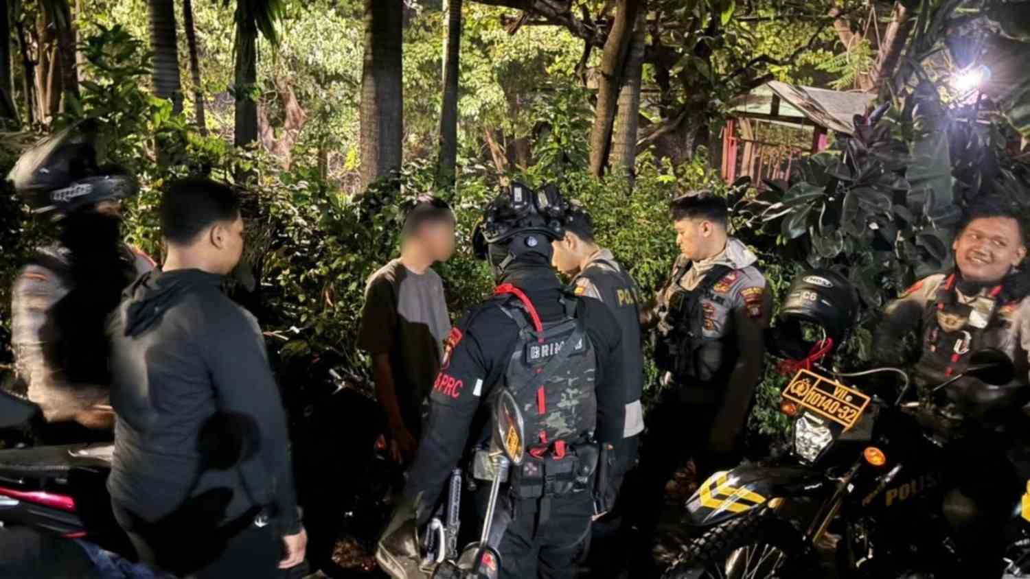 Brimob Cegah Balap Liar di Jaktim, Empat Motor Diamankan