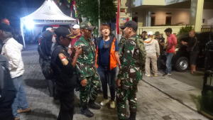 Koramil 02/Matraman dan Komduk Patroli Malam Minggu Jaga Kamtibmas
