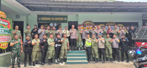Polsek Ciputat Timur Datangi Koramil 05, Perkuat Sinergi TNI-Polri