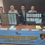 Polsek Penjaringan Bongkar Toko Kosmetik Diduga Jual Obat Keras