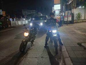 Babinsa dan Komduk Intensifkan Patroli Malam di Wilayah Tangerang