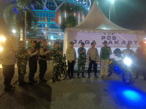 Patroli TNI-Polri dan Komduk Antisipasi Tawuran di Duren Sawit
