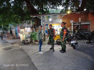 Koramil Jatinegara dan Komduk Patroli Malam di Rawa Bunga