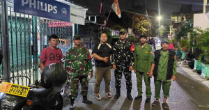 Koramil Matraman Patroli Malam, Cegah Kenakalan dan Tawuran Remaja