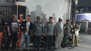 Cegah Gangguan Kamtibmas, Koramil Kramatjati-Makasar Perkuat Patroli Bersama Warga