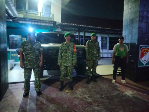 Babinsa dan Komduk Intensifkan Patroli Malam, Antisipasi Gangguan Keamanan