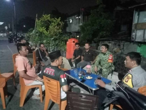 Koramil Jatinegara dan Komduk Gelar Patroli Malam, Perkuat Keamanan Warga