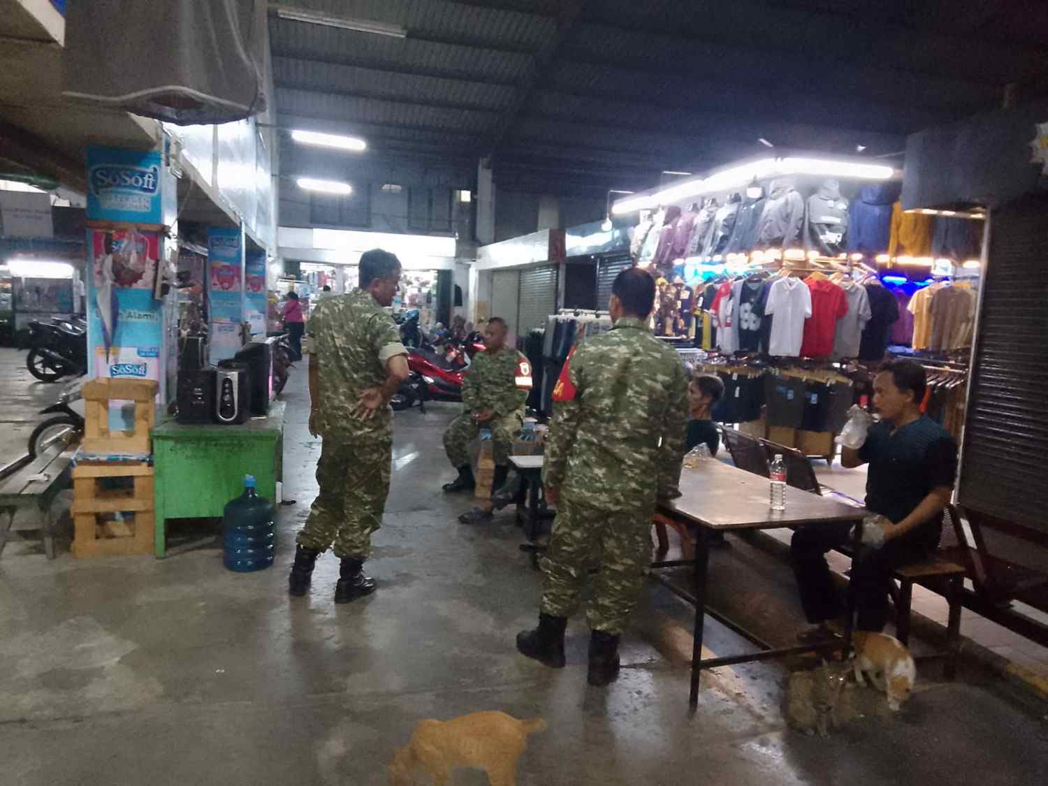 Babinsa dan Komduk Patroli Malam, Antisipasi Tawuran hingga Balap Liar