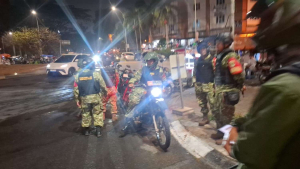 Babinsa dan Komduk Gelar Siskamling Malam, Cegah Tawuran di Tangerang