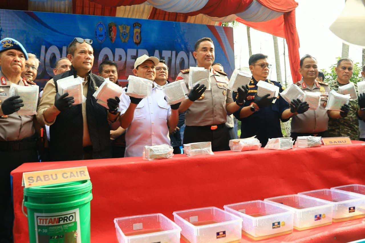 Kapolri: Laboratorium Sabu di Aceh Terbongkar, Barang Bukti Hampir 1,2 Ton