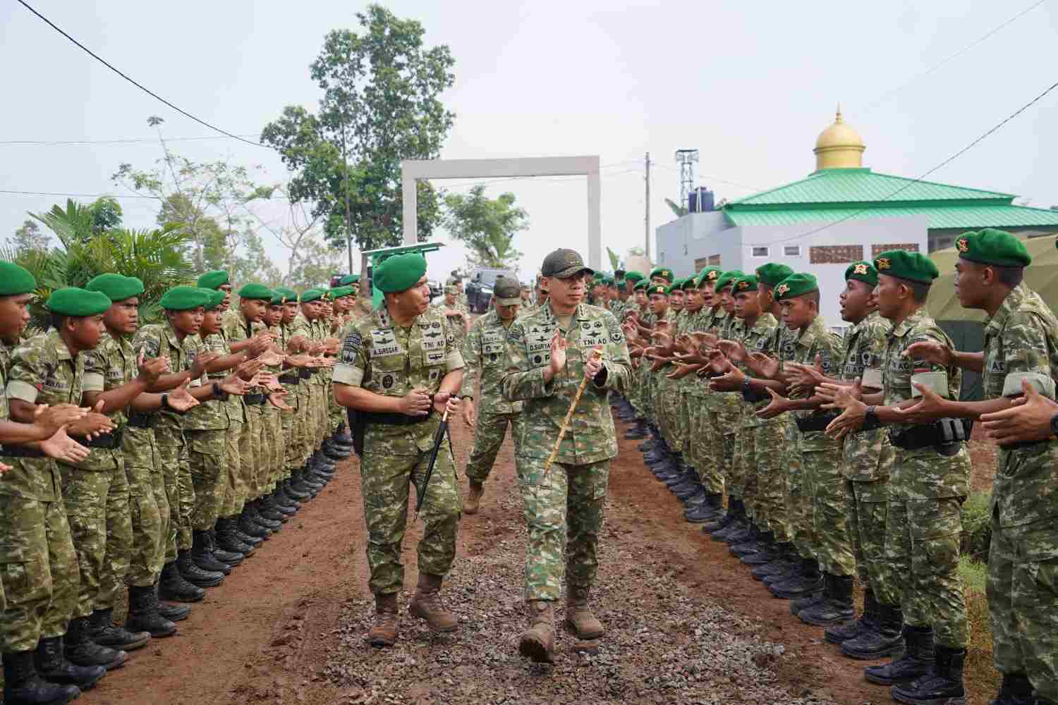 Pangdam Jaya Tinjau Kesiapan Brigif TP 58 dan Sejumlah Batalyon