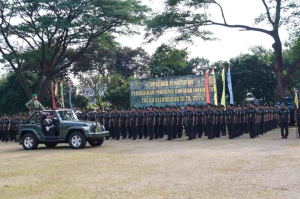 Pangdam Jaya Lantik 480 Bintara TNI AD, Resmikan Aula Gatot Subroto