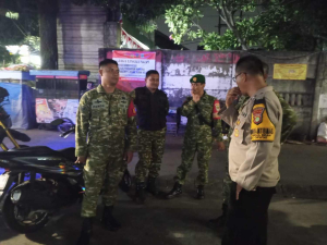 Babinsa dan Komduk Sisir Wilayah Tangerang, Antisipasi Tawuran hingga Kejahatan Malam