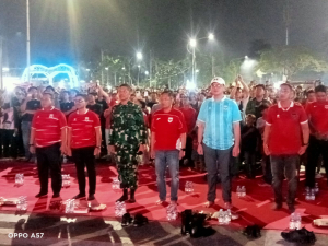 Nobar Final ASEAN Cup 2026, 2.000 Warga Tangerang Larut Dukung Timnas Indonesia